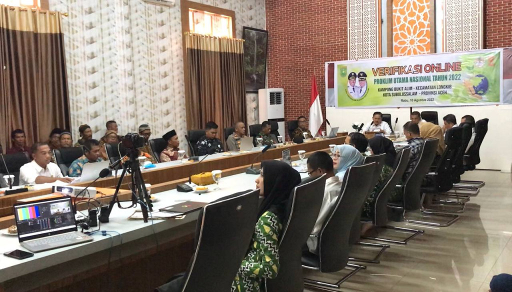 Verikfikasi Nasional Proklim Katagori Utama Kampong Bukit Alim 2022